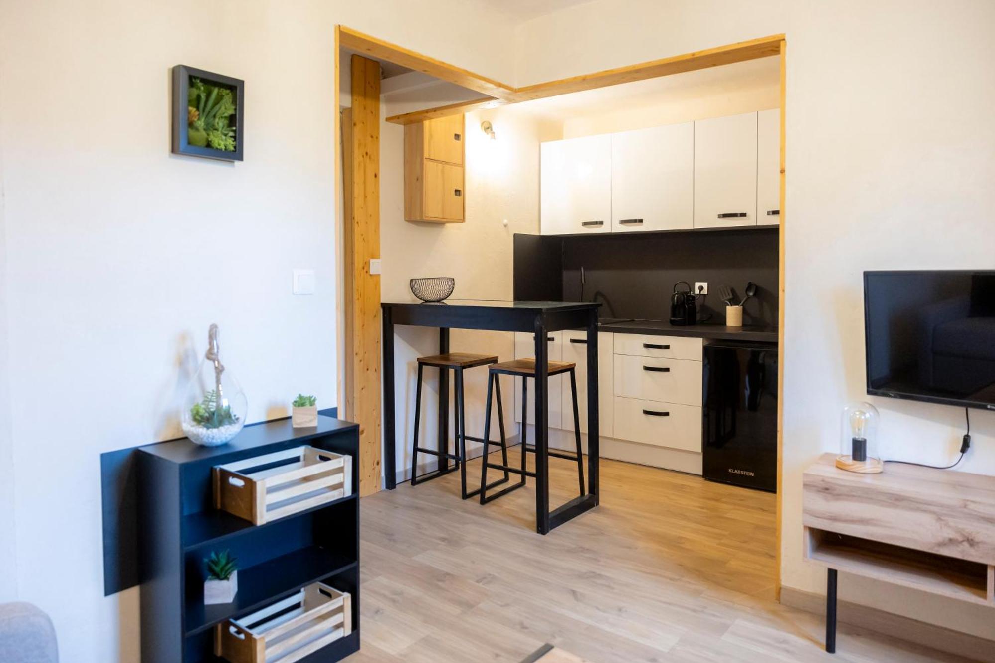 La Galleanne Studio Agreable Et Chaleureux Briancon  Ngoại thất bức ảnh